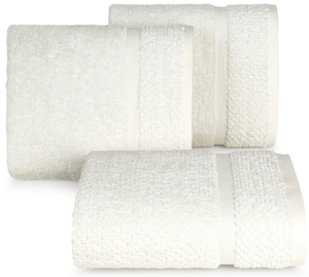 BAVLNENÝ UTERÁK VILIA 50X90 CM KRÉMOVÁ