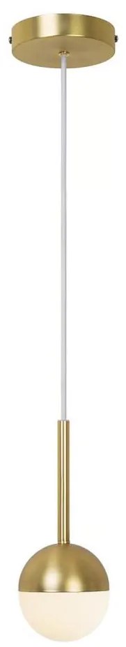 Nordlux - Závesné svietidlo CONTINA so závesným lankom 1xG9/5W/230V mosadz