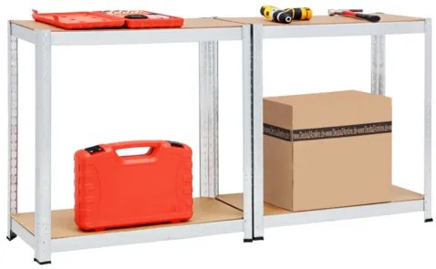 Fistar AKCIA: Regál 1800x900x300 mm zinkovaný 4-policový, nosnosť 700 kg