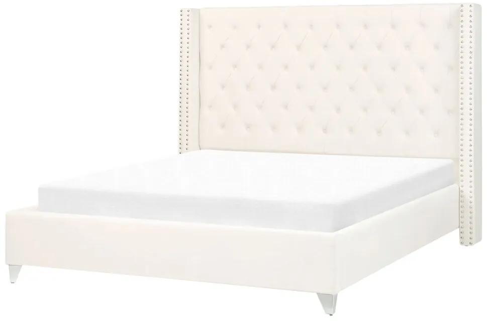 Manželská posteľ 160 cm Lubbka (biela) (s roštom). Vlastná spoľahlivá doprava až k Vám domov. 1081059