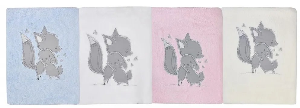 Detská deka Koala Foxy white