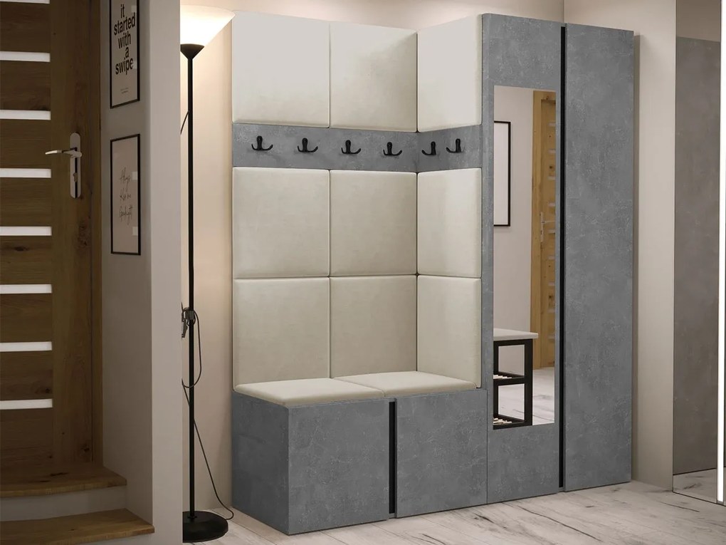 Predsieň Tavasz XII, Farby: kašmír, Farba čalúnenia:: Manila 02