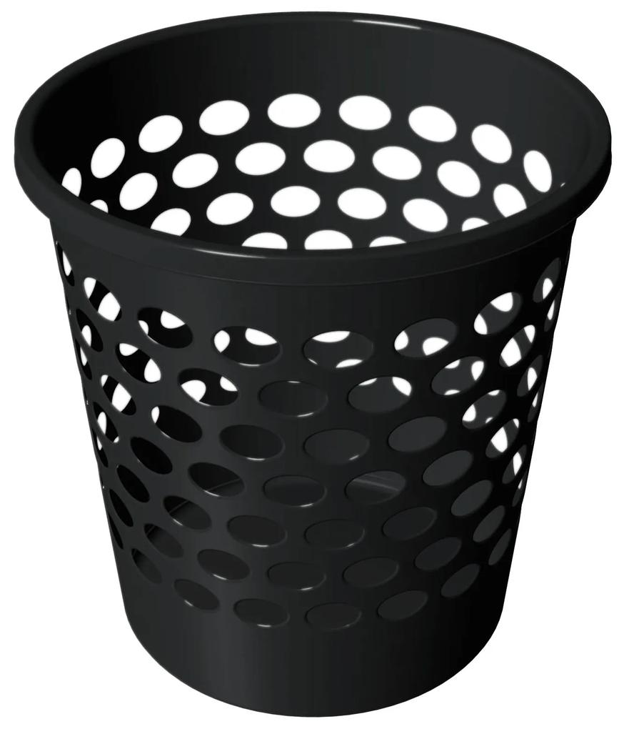 Altom Prelamovaný košík, 10 l, Orplast Farba: Čierna