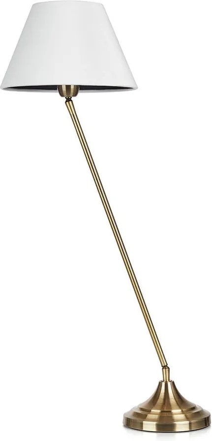 Stolová lampa v bielo-zlatej farbe Markslöjd Garda