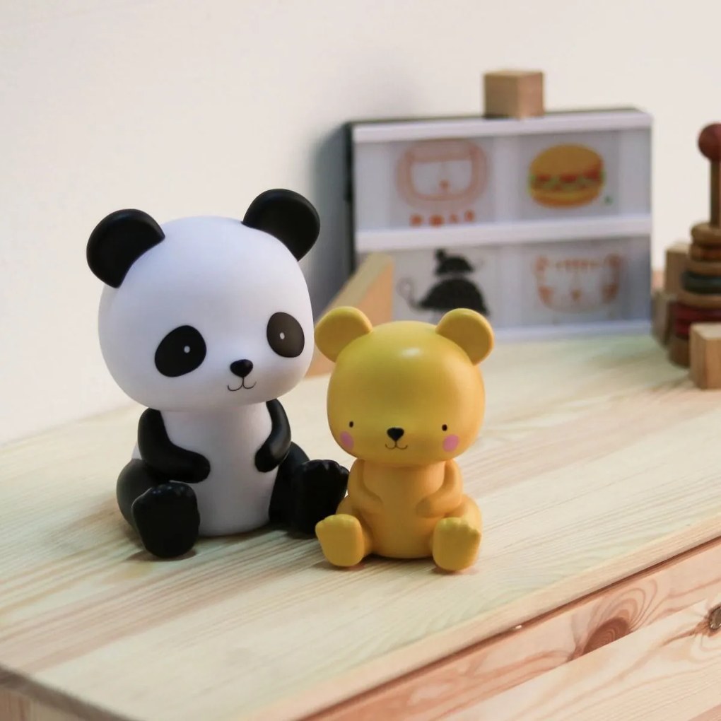 A Little Lovely Company Detské nočné svetielko Salted Caramel Bear