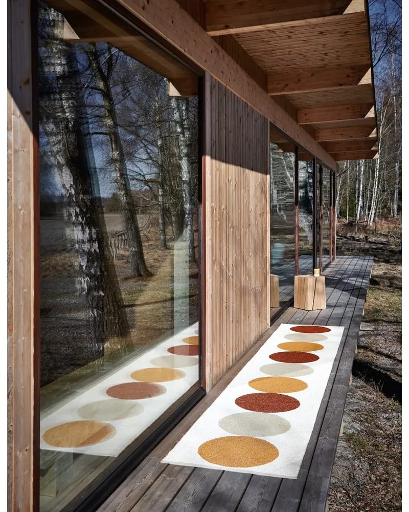 Okrovožlto-krémový vnútorný a vonkajší behúň 70x280 cm Otto Harvest – Pappelina