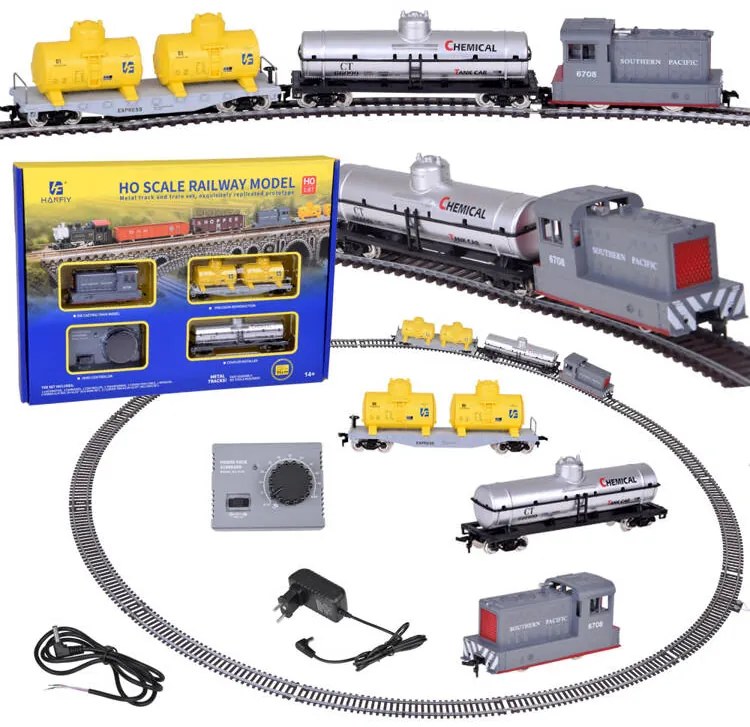 Jokomisiada Elektrický vlak s riadiacou jednotkou pre nákladný cisternový vlak RC0651