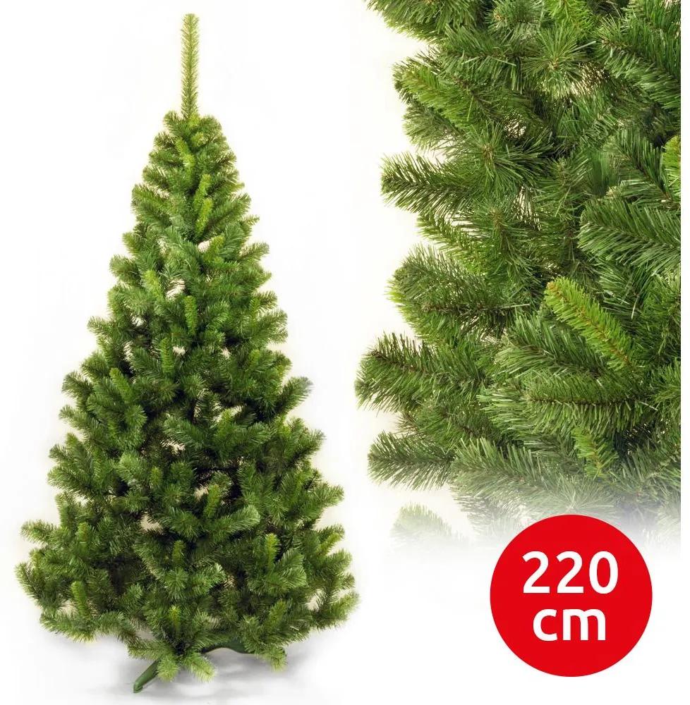 ANMA Vianočný stromček JULIA 220 cm jedľa AM0019