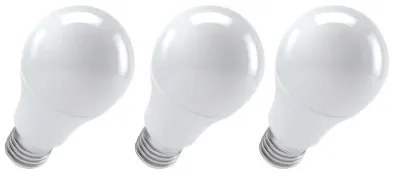 EMOS Súprava 3x LED žiarovka CLS A60, E27, 10,5W, neutrálna biela / denné svetlo