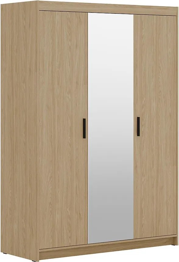 Skriňa Elena 3D zrkadlo dub olejovaný