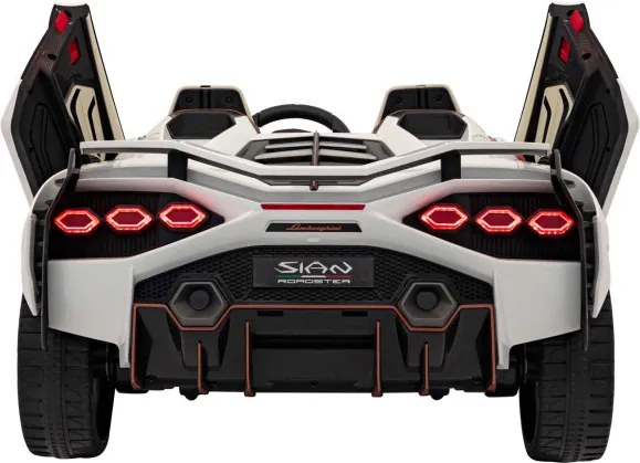 Elektrické autíčko Lamborghini SIAN biele