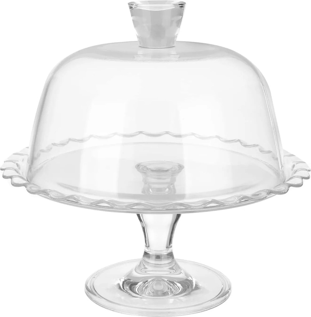 Pasabahce servírovací stojan s poklopom Patisserie 24 cm