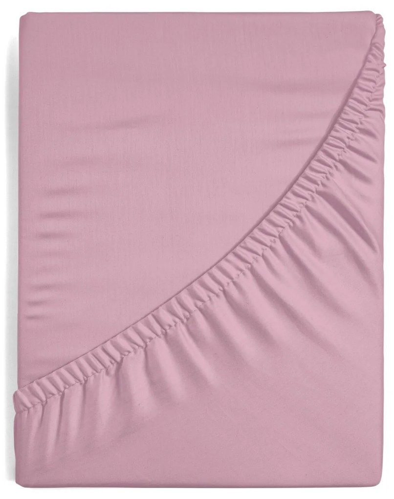 SATÉNOVÉ PRESTIERADLO NOVA3 200X220 CM, VÝŠKA 30 CM TMAVORUŽOVÉ
