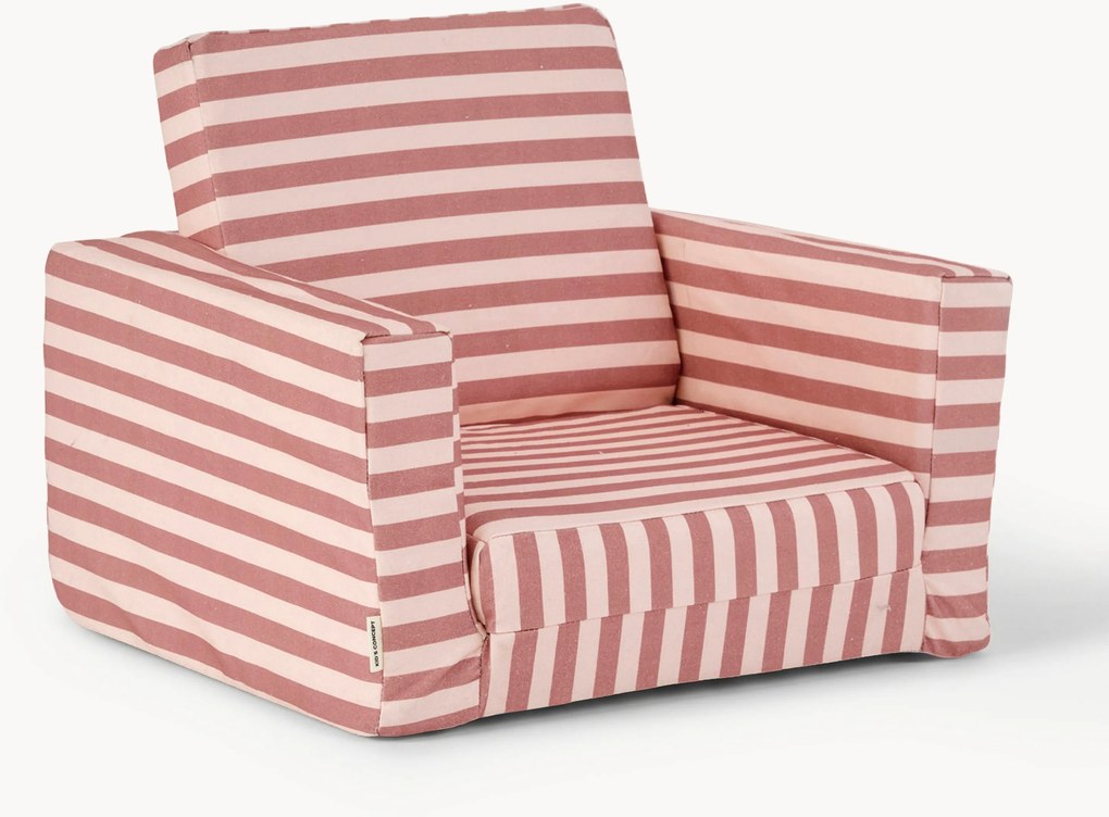 Skladacie detské kreslo Striped