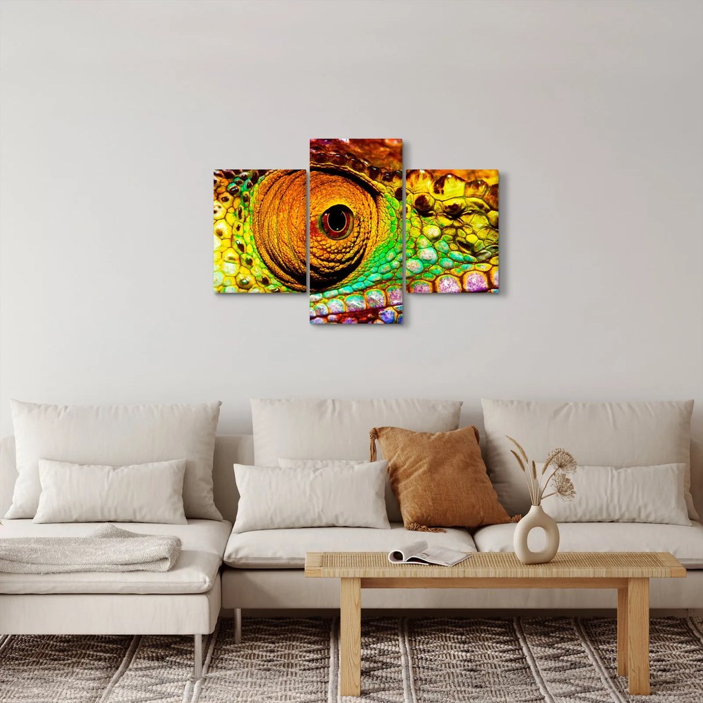 Obraz - Chameleon (90x60 cm)
