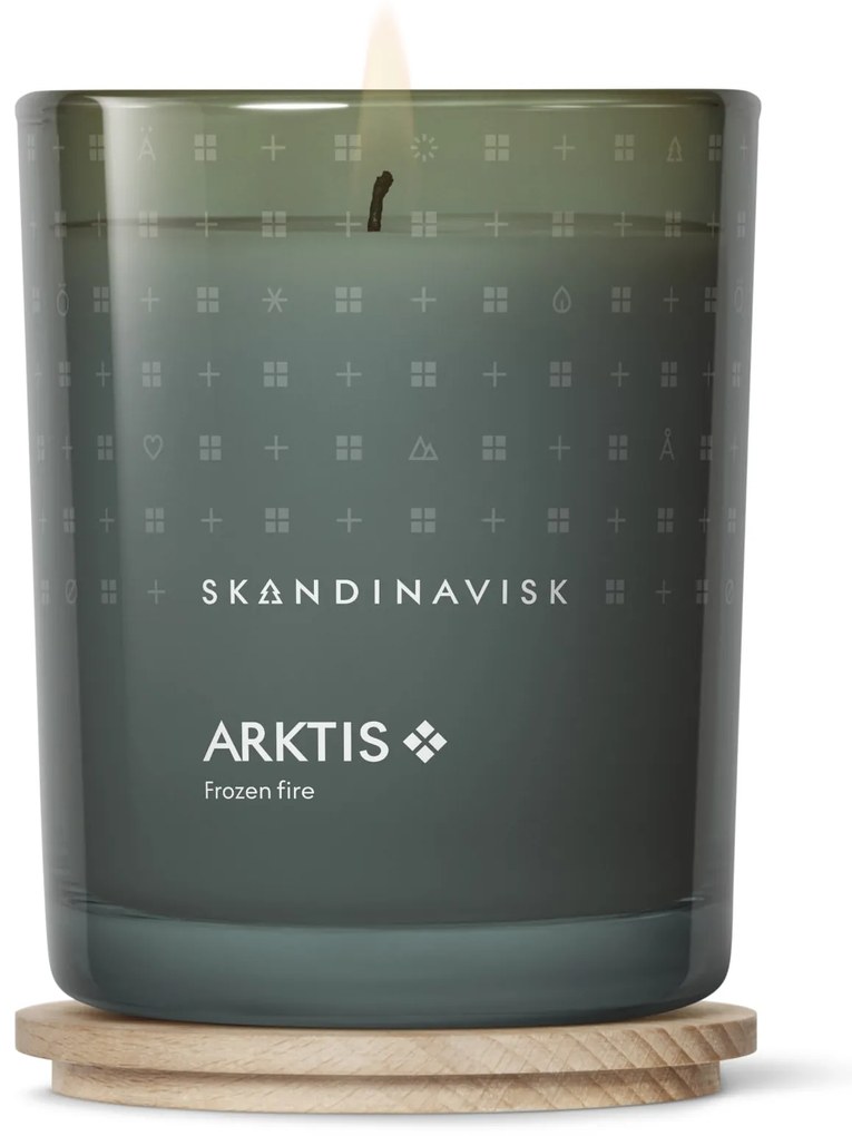 SKANDINAVISK Vonná sviečka ARKTIS (arktická krajina) 200 g – špeciálna edícia