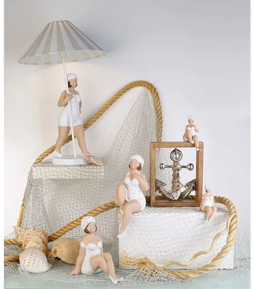 Biela stolná lampa v retro štýle BECKY