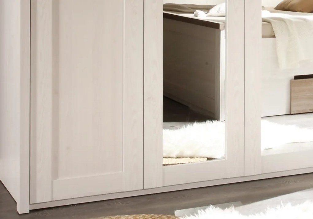 Šatníková skriňa Luca, 4-dverová