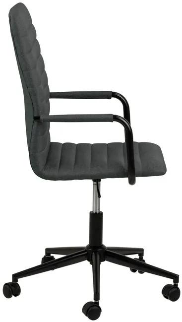 Kancelárska stolička HELLOU 45x58x103 cm - tmavosivá