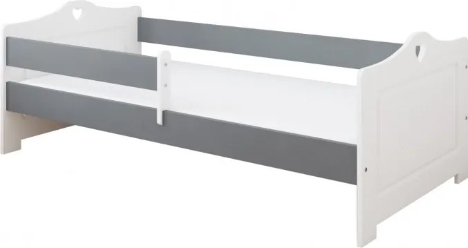 Detská posteľ EMMA, bez zásuvky, sivá