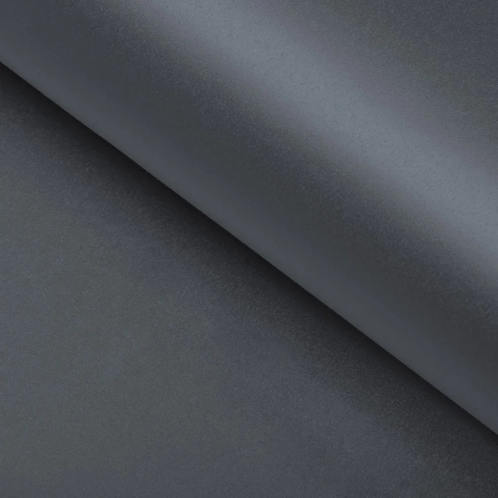 Biante Saténový prehoz/behúň na posteľ Satén LUX-049 Antracitovo sivý 60x240 cm