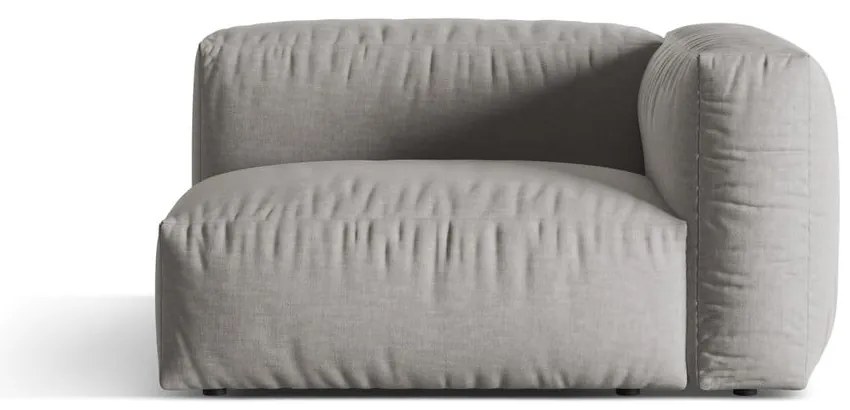 Svetlosivý modul pohovky (pravý roh) Martina – Micadoni Home