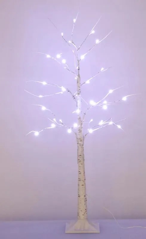 JAKS LED STROMČEK BREZA 120CM - 48 LED - SOL1642