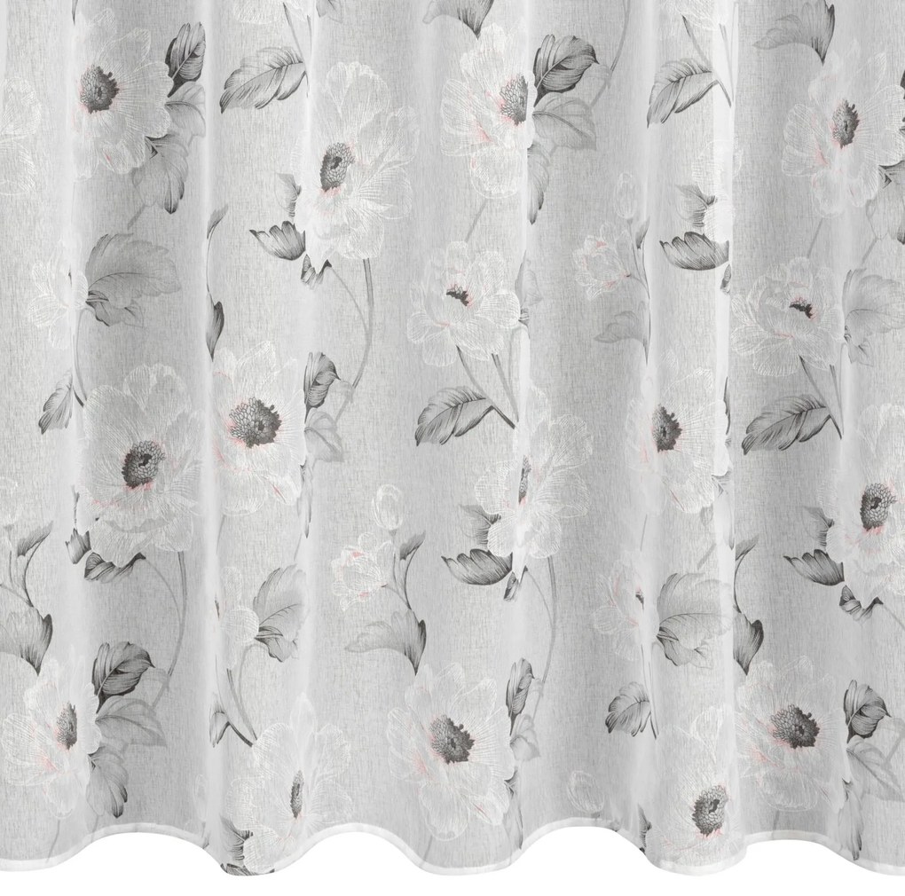 ZÁCLONA NA KRÚŽKOCH BESSY 350X250 CM VIACFAREBNÁ
