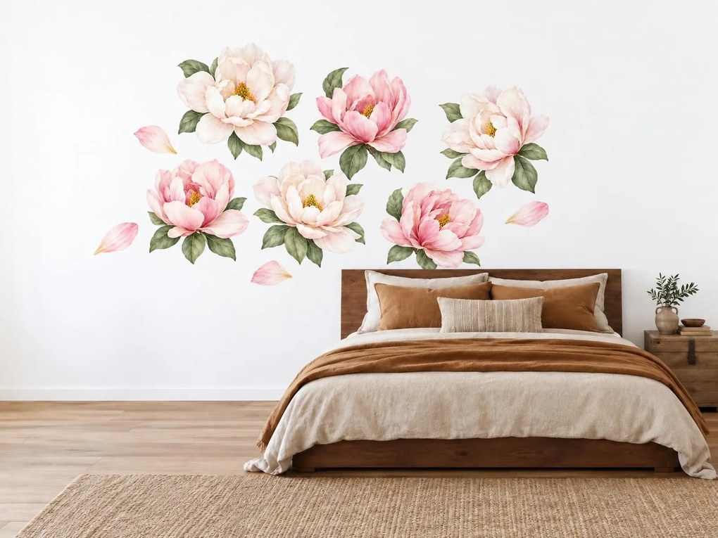 Rozkvetlé magnolie arch 46 x 34 cm