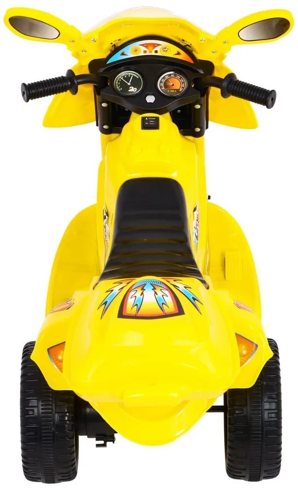 RAMIZ ELEKTRICKÁ MOTORKA BJX-088 - ŽLTÁ - 1x18 W - 1x 6V/4,5Ah - 2023