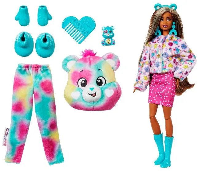 Barbie Bábika Cutie Reveal (Good Vibes Bear)  (100396188)