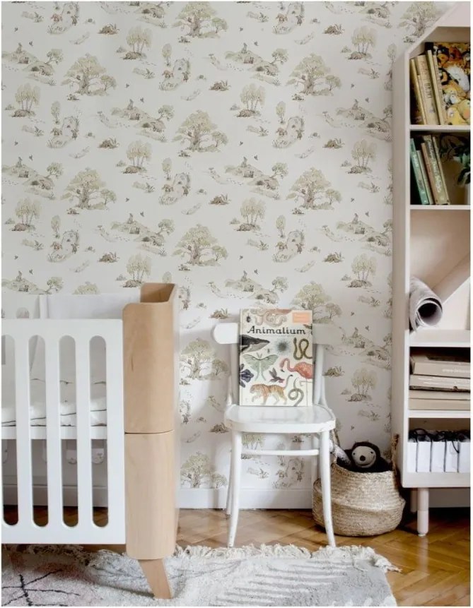 Tapeta rozprávkový les 280x100 cm