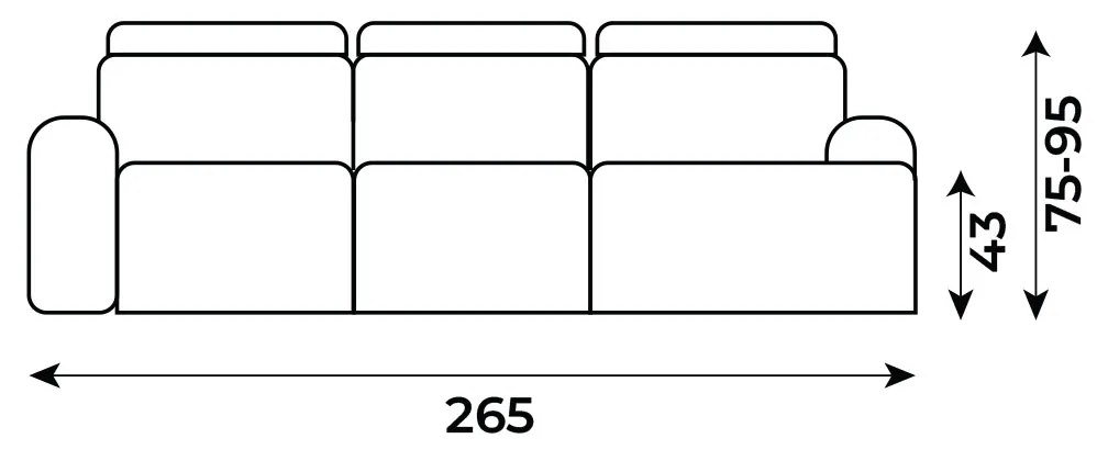 PROXIMA.store - Rohová sedačka plocha spania 138x210 - MERANO TYP ROHU: Ľavý, SKUPINA LÁTOK: Skupina 5
