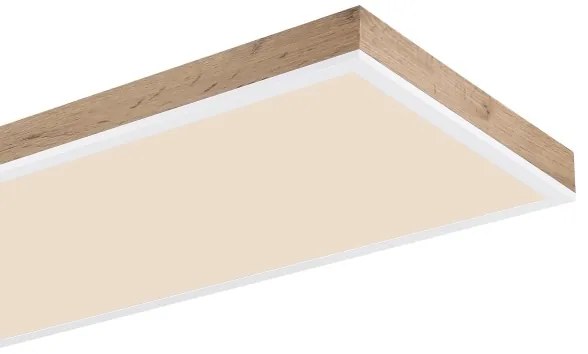 Globo 416080WWD5-CCT - stmievateľné LED stropné svietidlo DORO, LED/36W/230V 2700-6500K, s diaľkovým ovládaním, hnedé