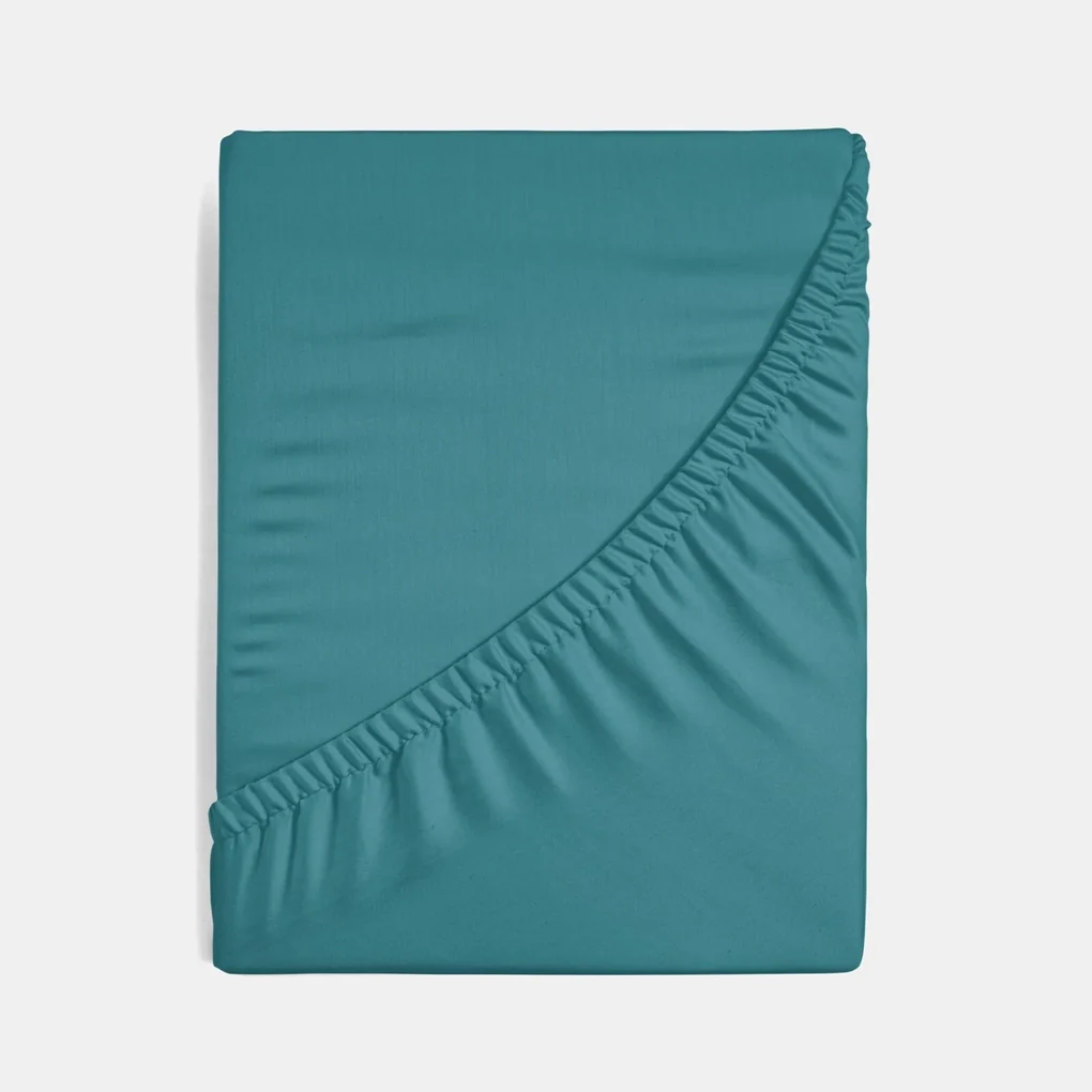 MAKOSATÉNOVÉ PRESTIERADLO NOVA 160X200 CM, VÝŠKA 30 CM TYRKYSOVÉ
