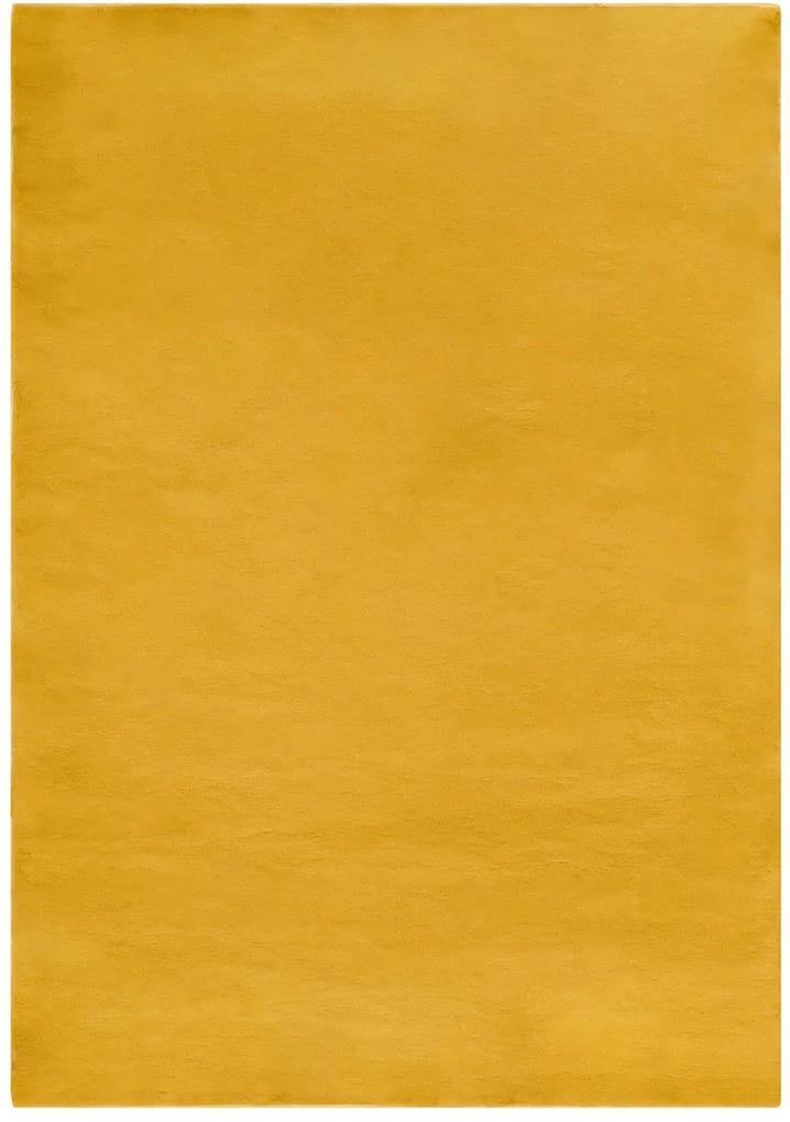 Koberce Breno Kusový koberec COLOR UNI Sunflower, žltá,120 x 170 cm