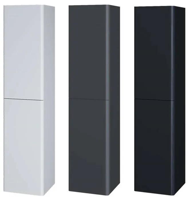 Mereo, Siena, kúpeľňová skrinka 155 cm vysoká, L/P, biela , antracit , čierna , multicolor - RAL lesk/mat, MER-CN444LP
