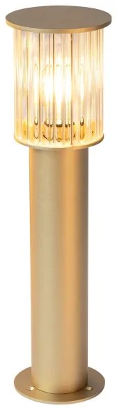 Argon 8753 - Vonkajšia lampa NORFOLK 1xE27/15W/230V IP44 52cm zlatá