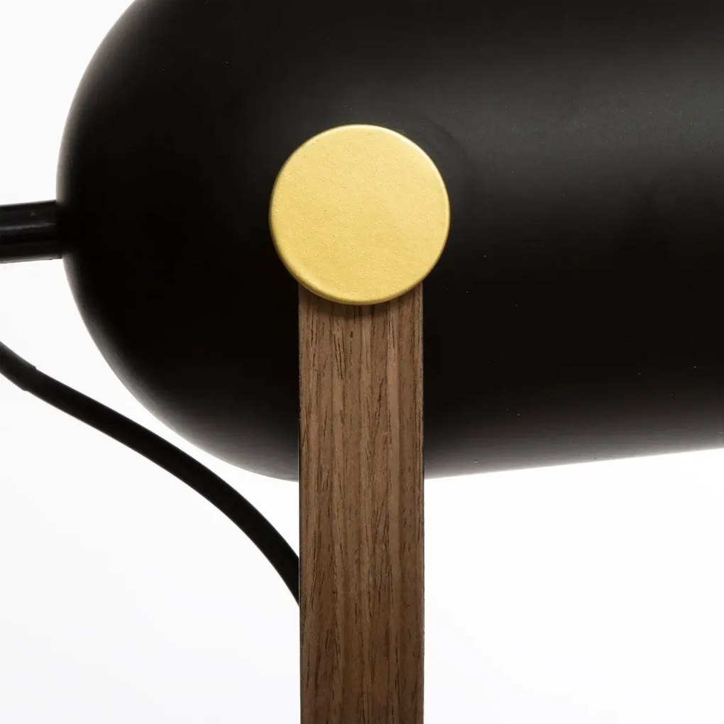 Stolná lampa BIL 45 cm čierna