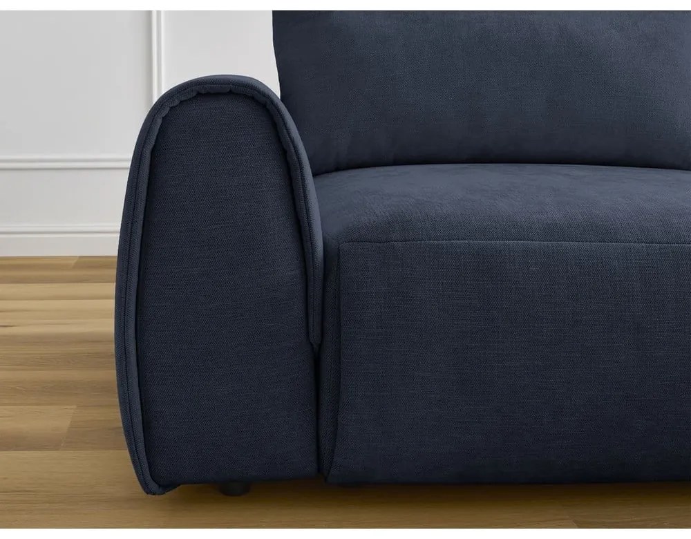 Tmavomodrá rohová pohovka Aden – Bobochic Paris