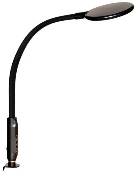 LED Stmievateľná lampa 3v1 LED/12W/230V čierna CRI 90 + diaľkové ovládanie
