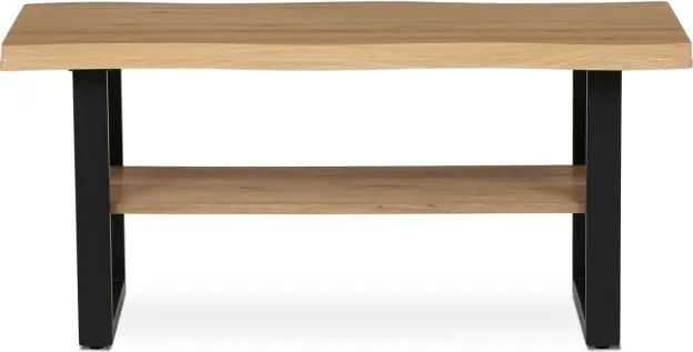 Konferenčný stolík CT-F4212 OAK divoký dub / čierny