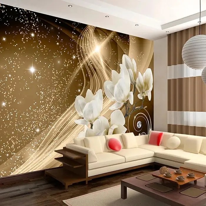 Fototapeta - Golden Milky Way Veľkosť: 100x70, Verzia: Premium