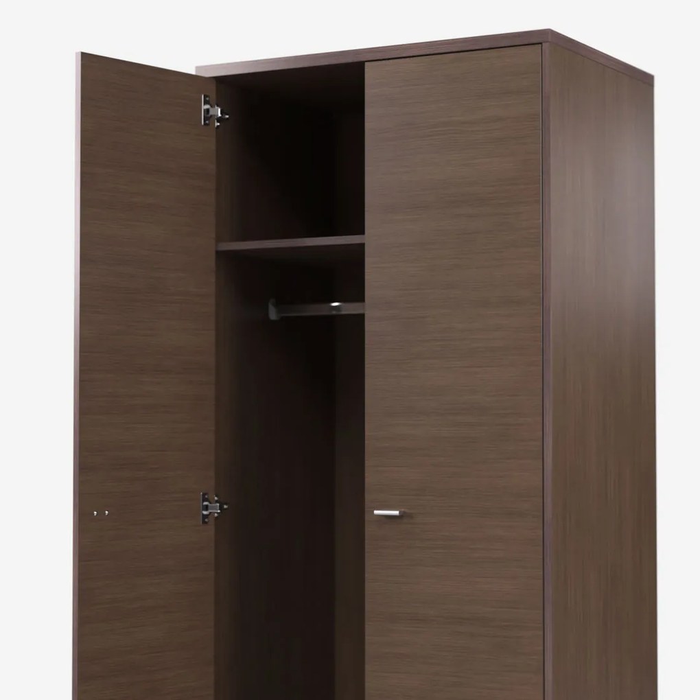 DREVONA Vešiaková skriňa wenge REA DENISA 011