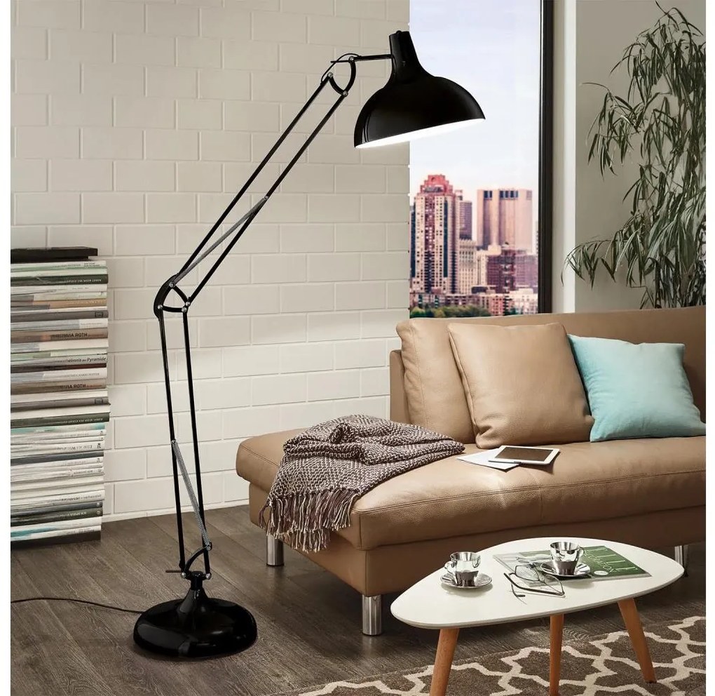 Eglo 94698 - Stojanová lampa BORGILLIO 1xE27/60W/230V