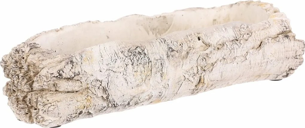 Obal na kvety - kvetináč, imitácia brezy, 32 x 12 x 8 cm, 32 cm