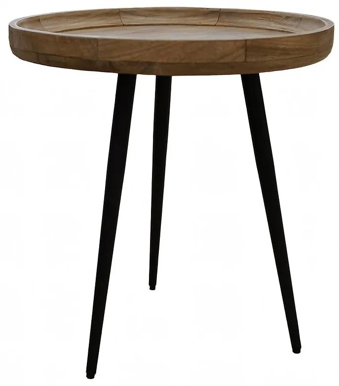 Konferenčný stolík Olaf 3 9496 Prírodná/Čierna