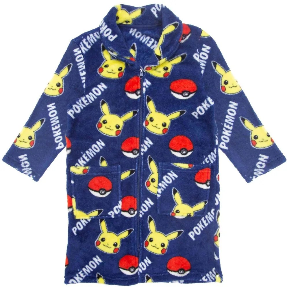 Detský coral fleece župan Pokémon, EU 152