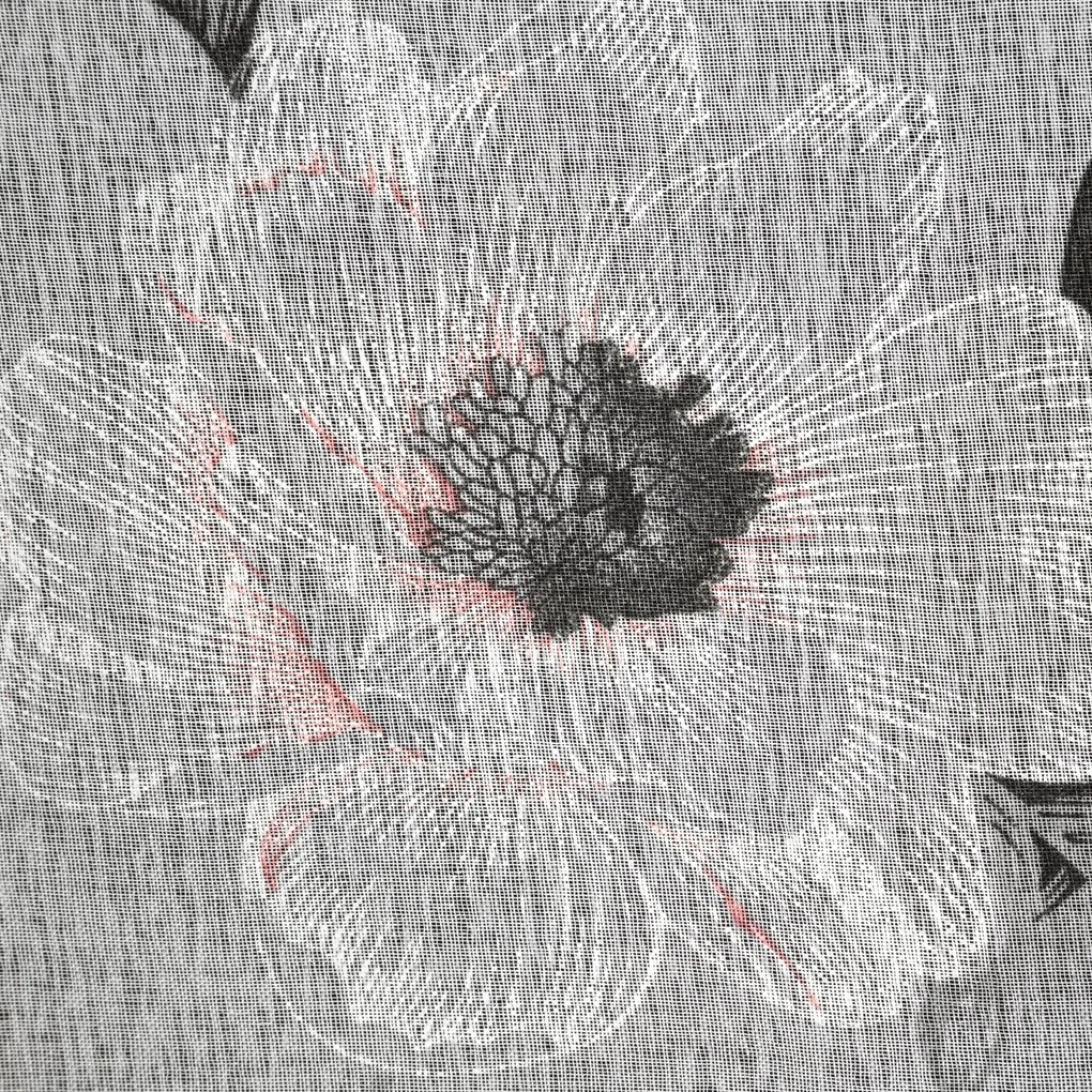 ZÁCLONA NA KRÚŽKOCH BESSY 350X250 CM VIACFAREBNÁ