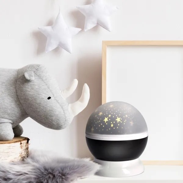 Solight 1V220 - LED Vianočný projektor USB 4xAAA